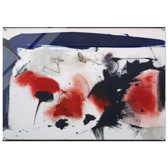 Untitled #10 - 1986 - Hassel Smith Acrylic Print - 70x100 cm / 28x40″ inches