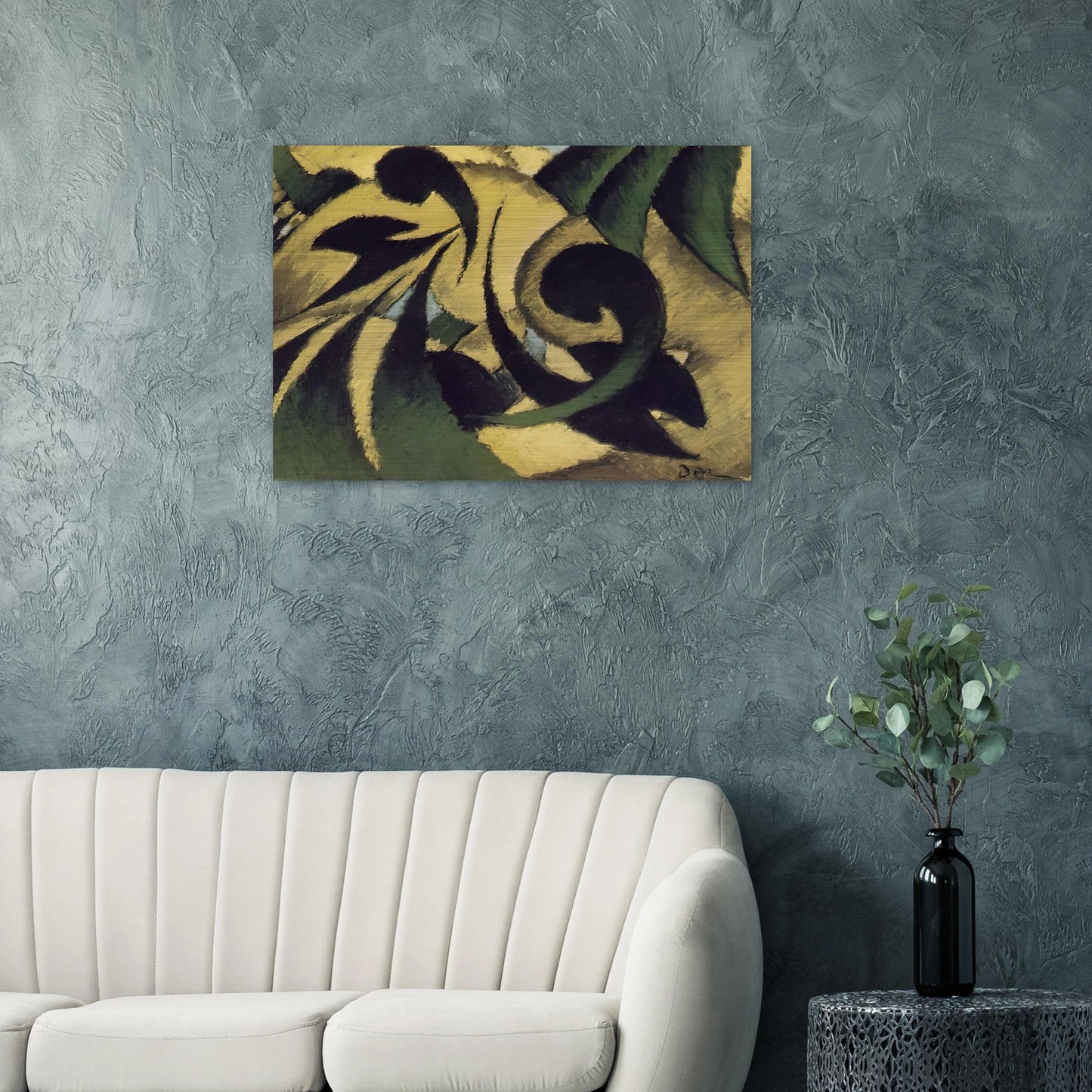 Nature Symbolized - 1911 - Arthur Dove Brushed Aluminum Print - 70x100 cm / 28x40 inches | Arthur Dove Aluminum Print | Arthur Dove Prints