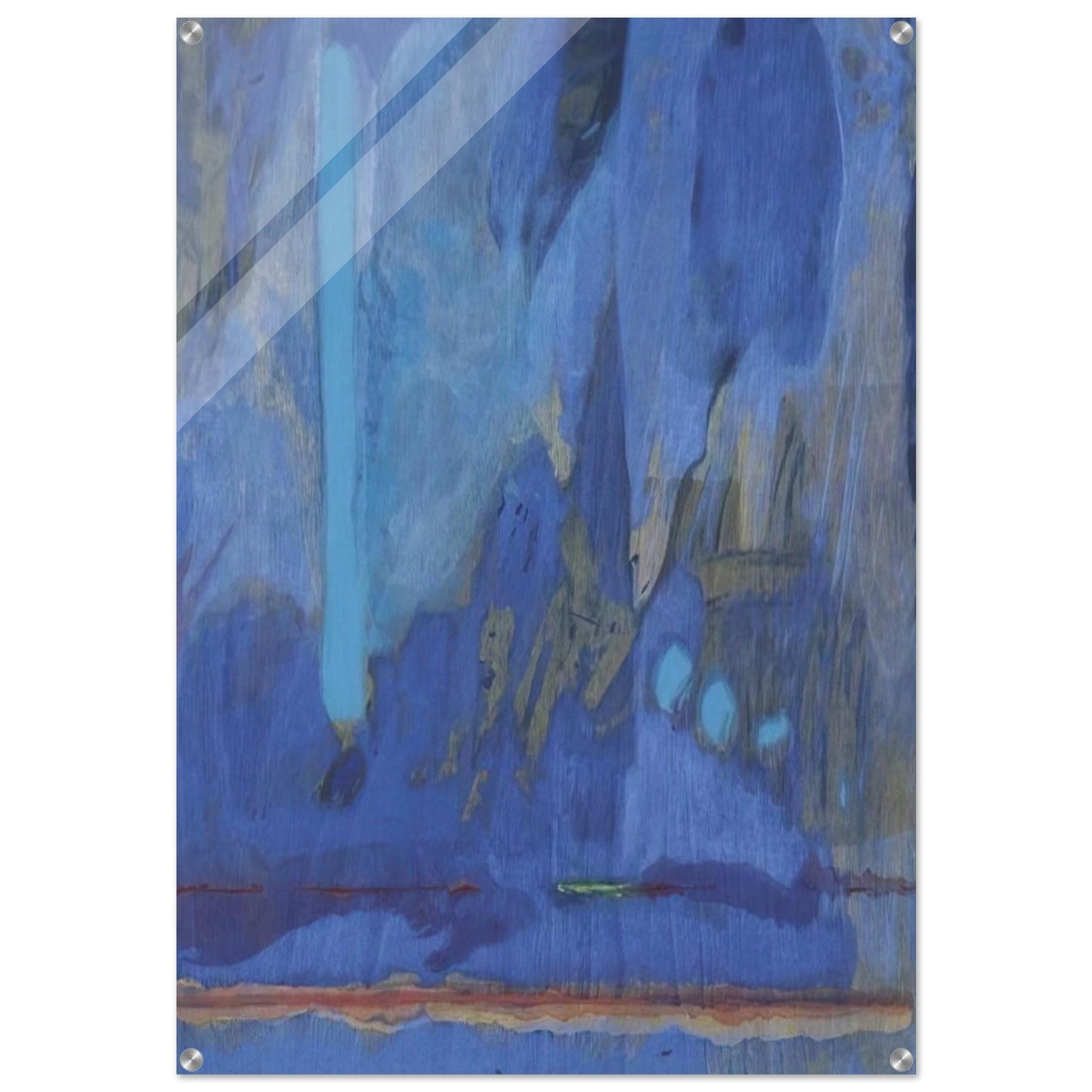 Tales of Genji III - 1998 - Helen Frankenthaler Acrylic Print - 70x100 cm / 28x40″ inches | Helen Frankenthaler Wall Art | Helen Frankenthaler Prints