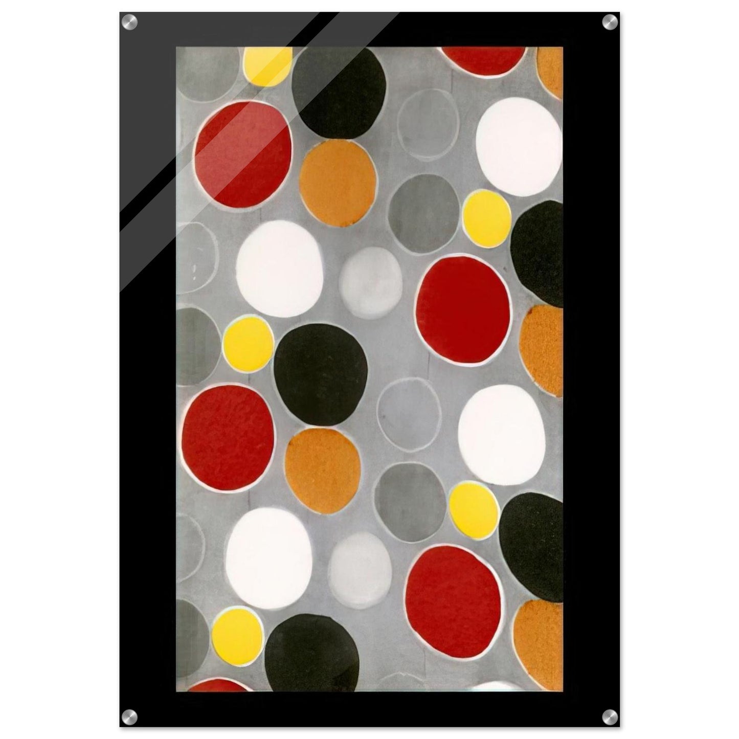 FABRIC PATTERN - Sonia Delaunay Acrylic Print - 70x100 cm / 28x40″ inches