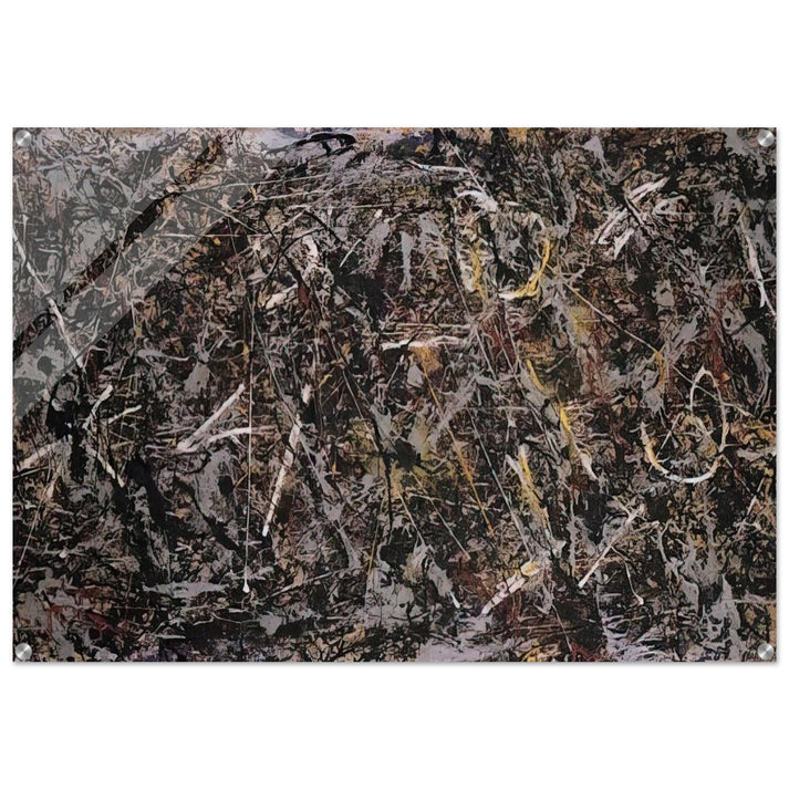 ALCHEMY 1947 - Jackson Pollock Acrylic Print - 70x100 cm / 28x40″ inches