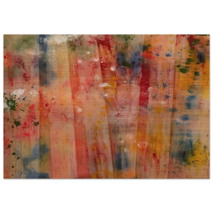 Lady Day II - Sam Gilliam Brushed Aluminum Print - 70x100 cm / 28x40 inches | Sam Gilliam Aluminum Print | Sam Gilliam Prints