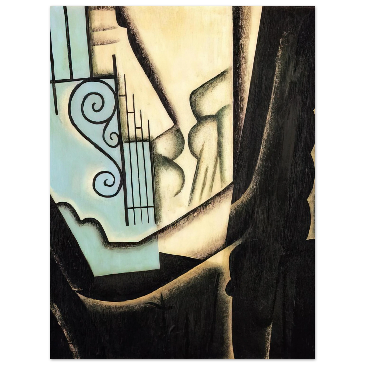 Juan Gris - THE GARDEN 1916 Fine Art Poster - Default Title