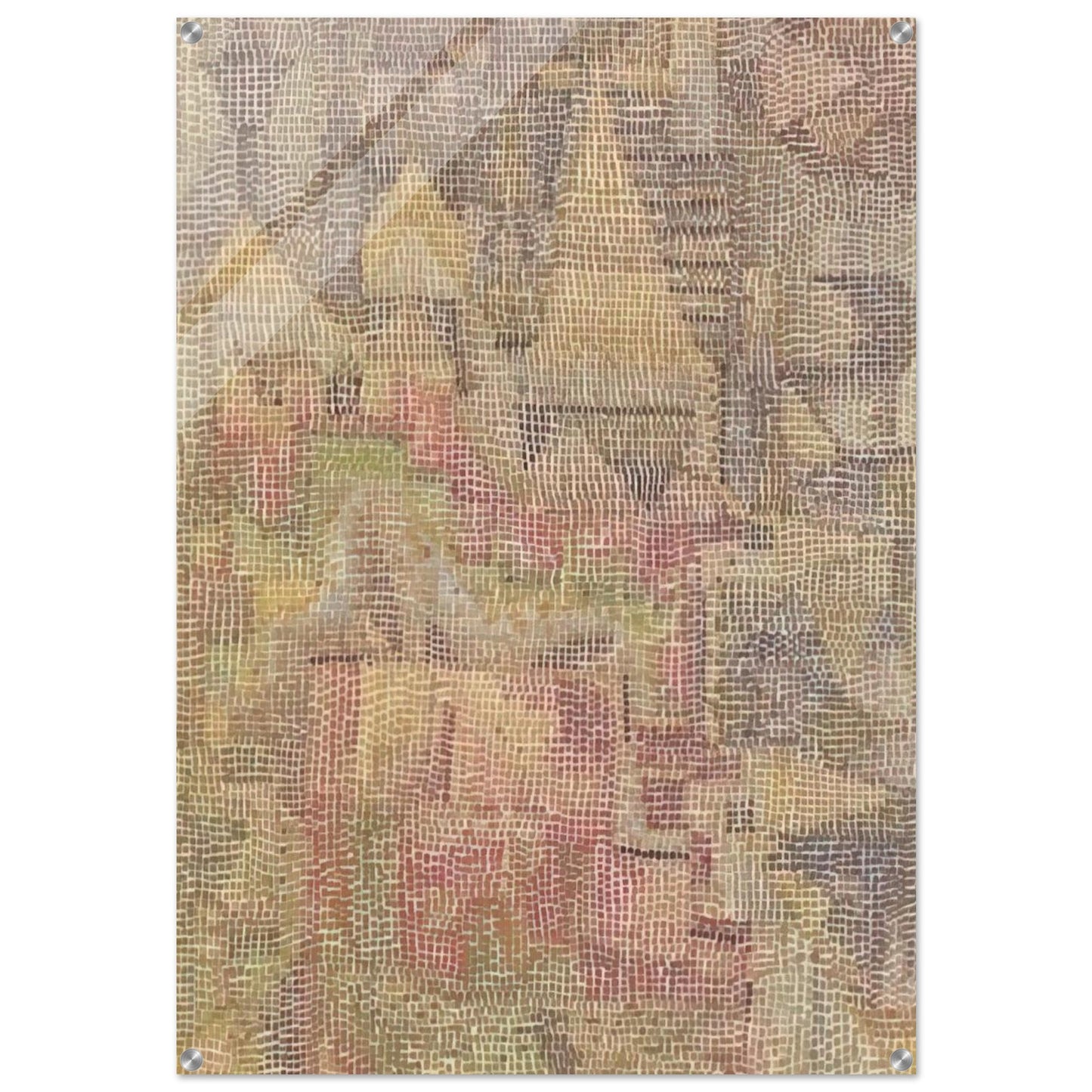 CASTLE GARDEN 1931 - Paul Klee Acrylic Print - 70x100 cm / 28x40″ inches