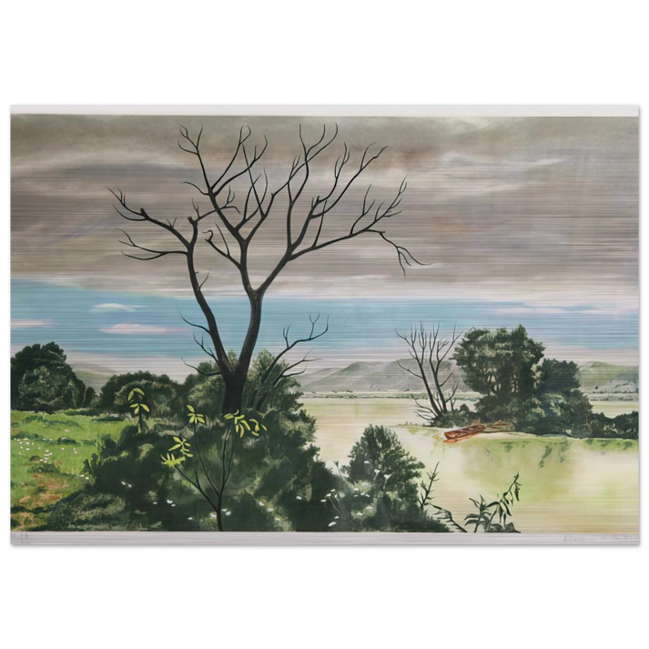 Untitled - Early Spring Landscape - 1979 - Clarence Holbrook Carter Brushed Aluminum Print - 70x100 cm / 28x40 inches | Clarence Holbrook Carter Aluminum Print | Clarence Holbrook Carter Prints