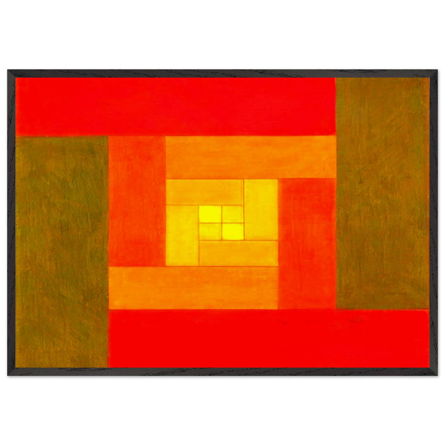 Etudes Bauhaus D - 1929 - Victor Vasarely Framed Art Print – Black Wooden Frame - Default Title - -Framed Art Print