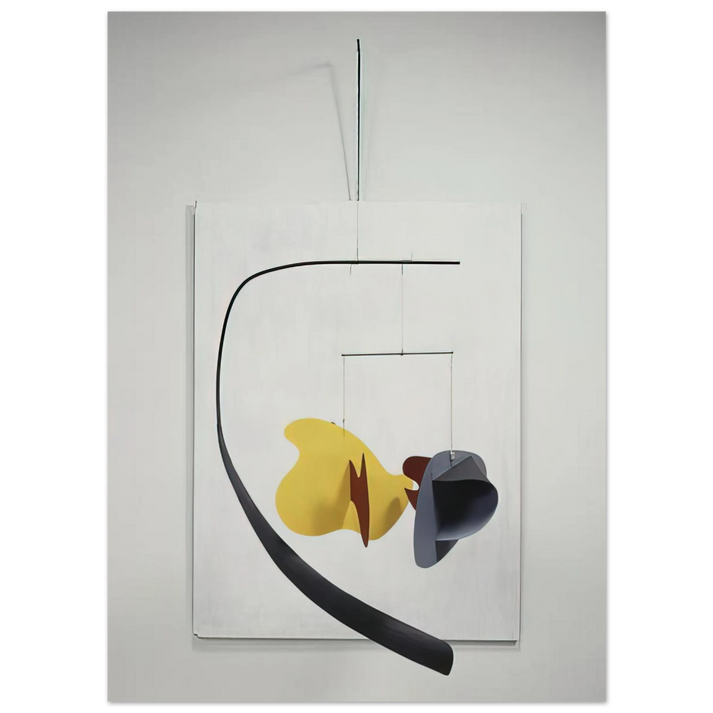 Alexander Calder - WHITE PANEL 1936 Fine Art Poster