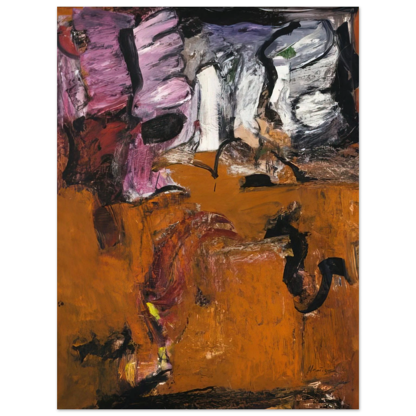 Grace Hartigan - Pallas Athena--Earth Fine Art Poster - Default Title