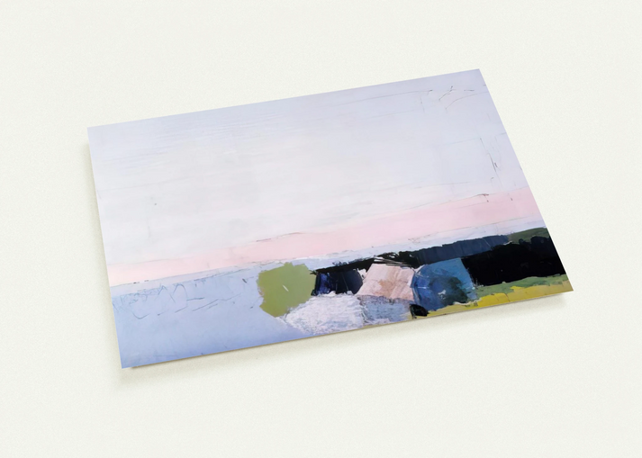 Bord de Mer - 1952 By Nicolas de Stael Pack of 10 Post Cards | Nicolas de Stael Post Cards | A6 (10.5 x 14.8 cm) - 4.1 x 5.8 inches