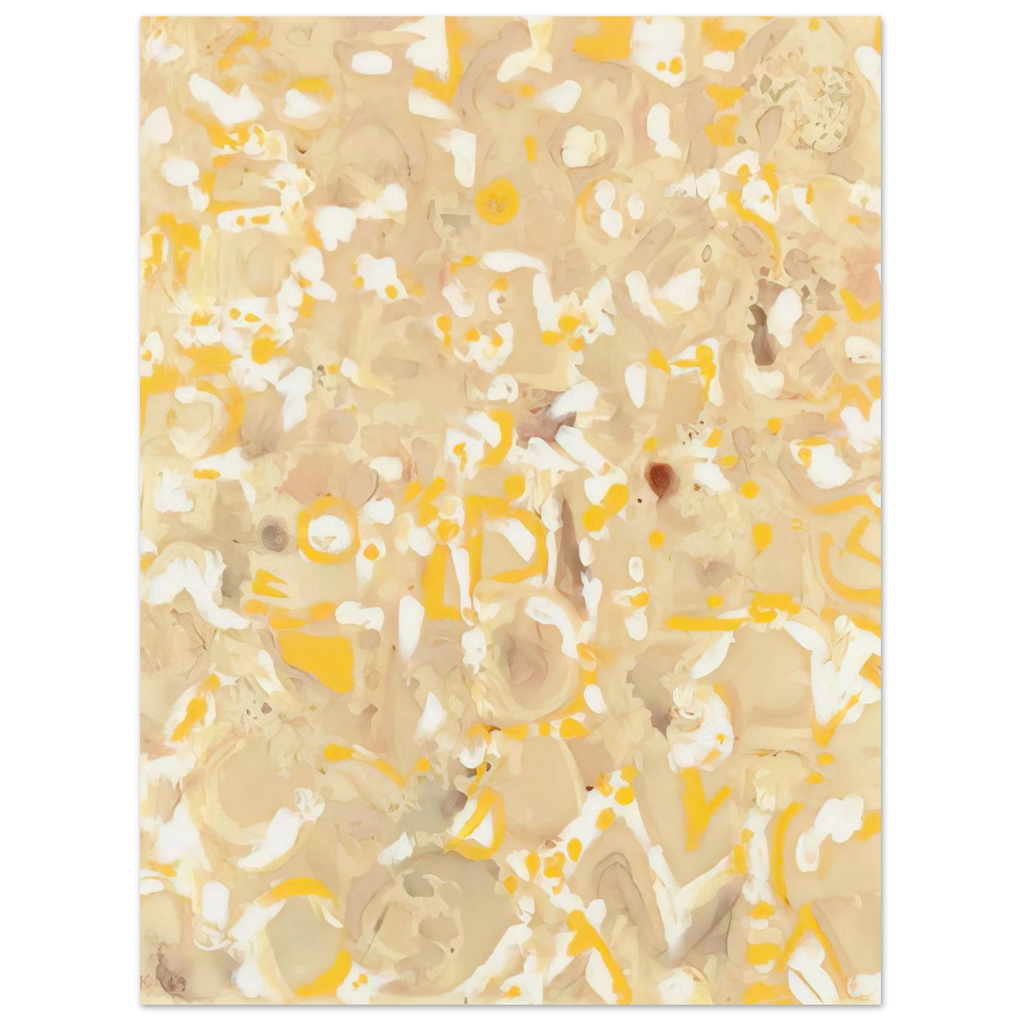 Lee Krasner - Hieroglyphs No. 12 Fine Art Poster - Default Title