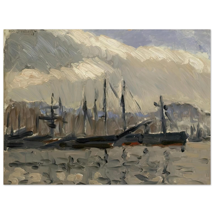 Henri Matisse - PORT DE CHERBOURG 1918 75x100 cm / 30x40inches Fine Art Poster
