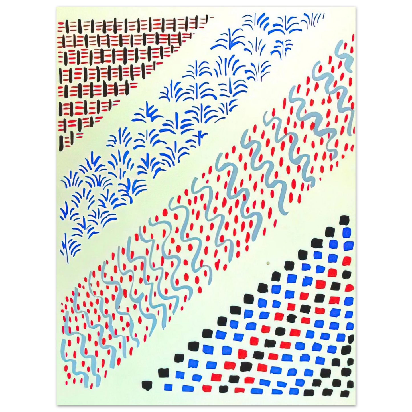 Sonia Delaunay - COMPOSITION 27 Fine Art Poster - Default Title