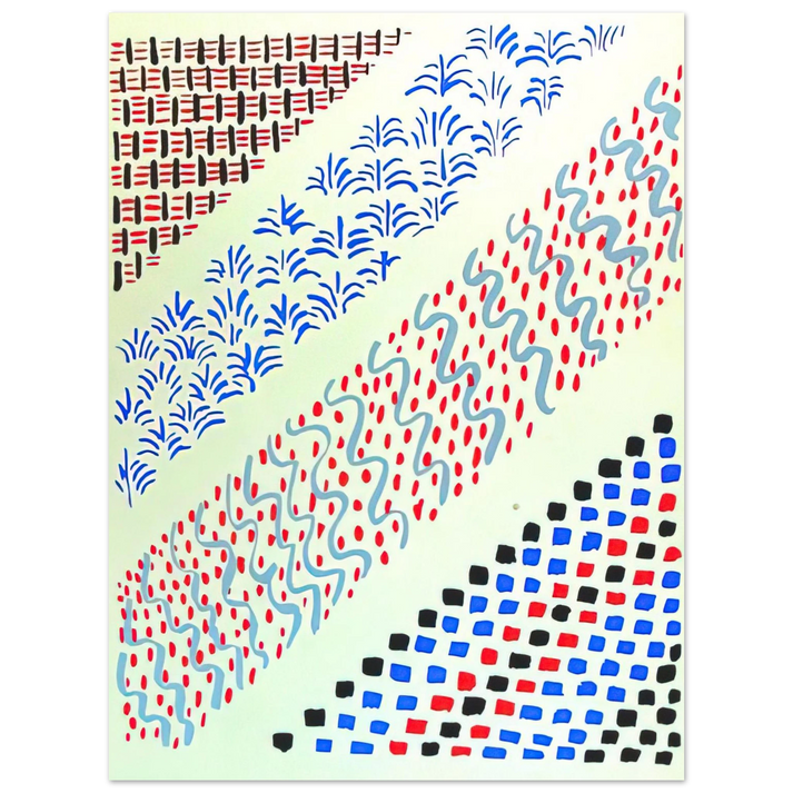 Sonia Delaunay - COMPOSITION 27 75x100 cm / 30x40inches Fine Art Poster
