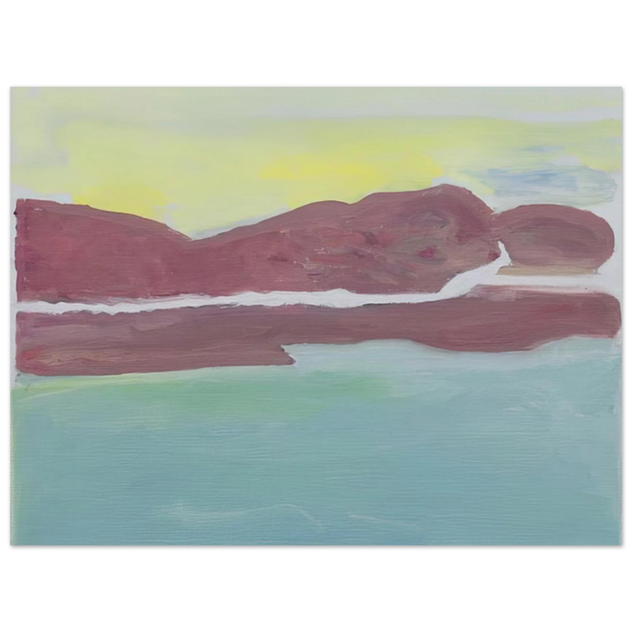 Raoul De Keyser - Untitled - 2005 75x100 cm / 30x40inches Fine Art Poster