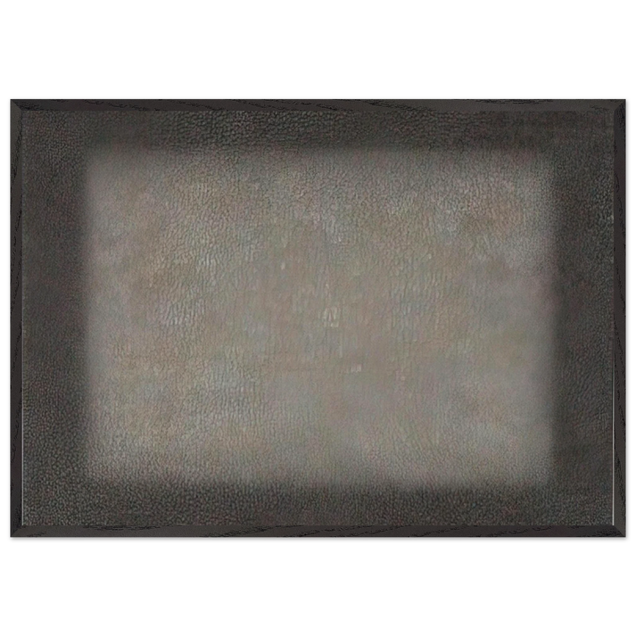 Window of Unknowing - 1976 - Richard Pousette-Dart 70x100 cm / 28x40 inches Framed Art Print – Black Wooden Frame