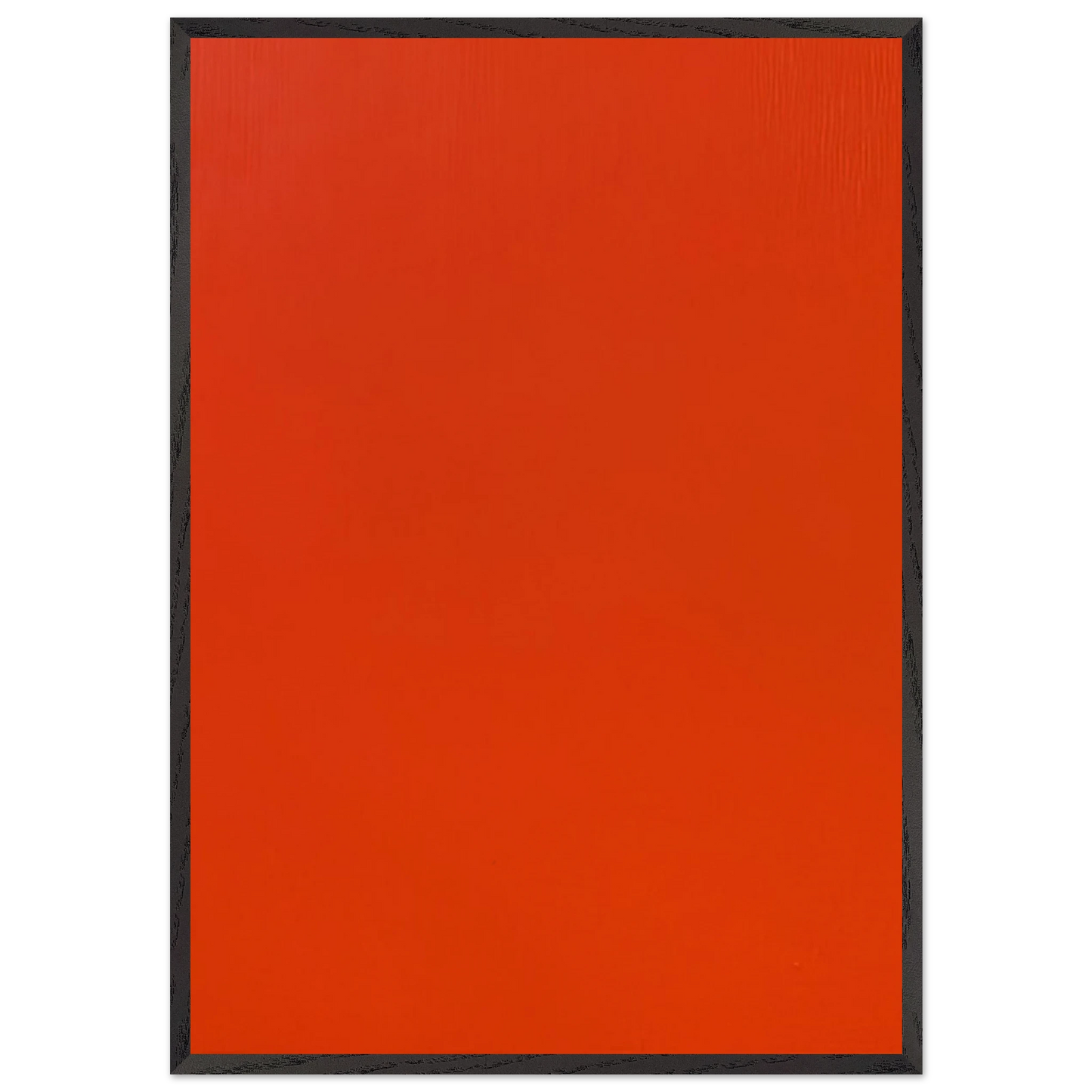 Vermilion - Marcia Hafif Framed Art Print – Black Wooden Frame - Default Title - -Framed Art Print