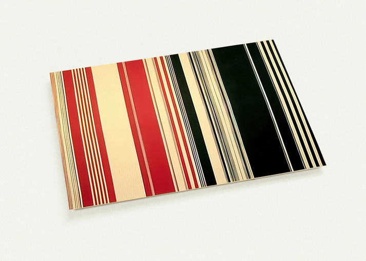 Concord - 1982 By Gene Davis Pack of 10 Post Cards | Gene Davis Post Cards | A6 (10.5 x 14.8 cm) - 4.1 x 5.8 inches