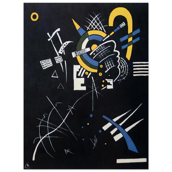 Wassily Kandinsky - SMALL WORLDS VII 1922 75x100 cm / 30x40inches Fine Art Poster