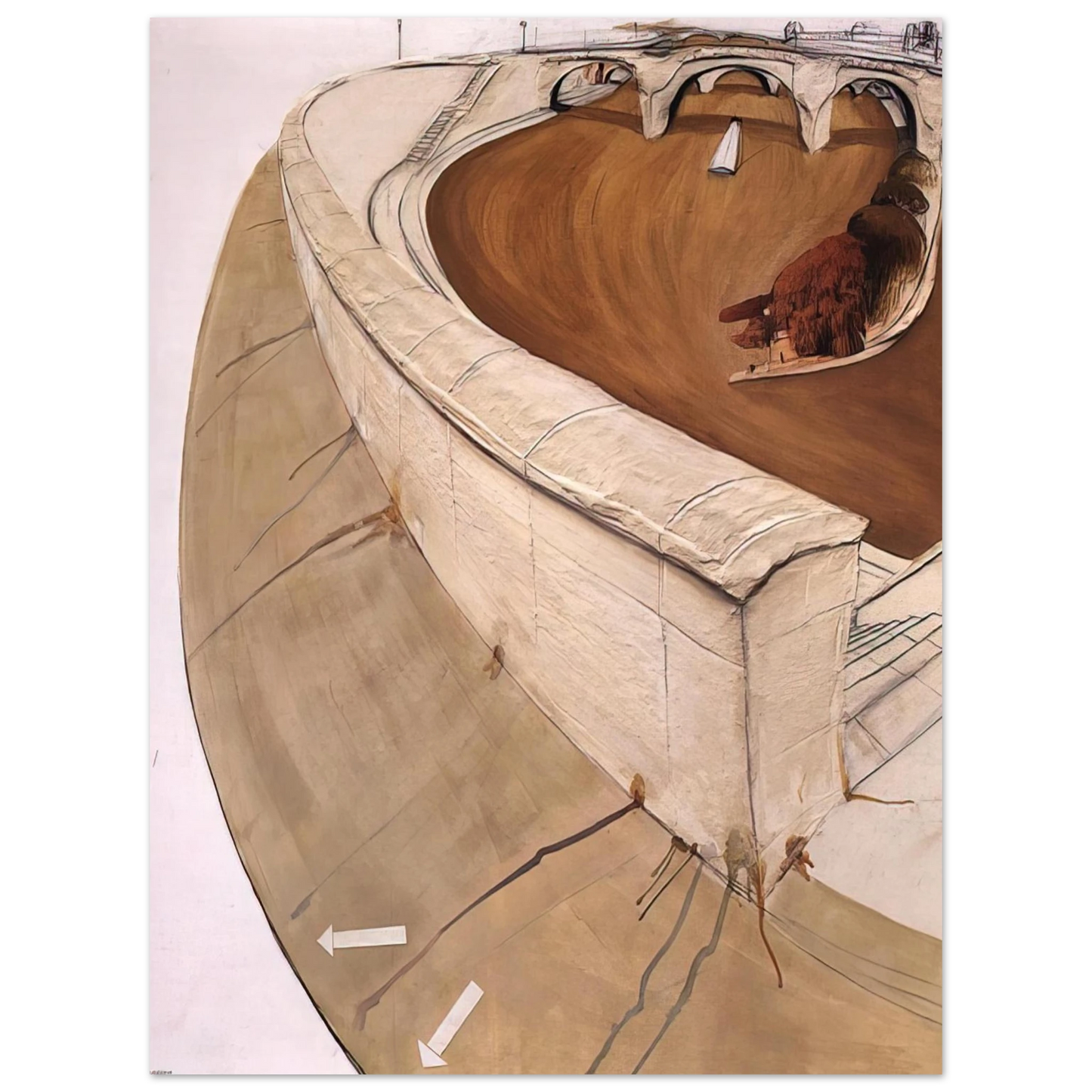 Brett Whiteley - The 15 Great Dog Pisses of Paris - 1989 Fine Art Poster - Default Title