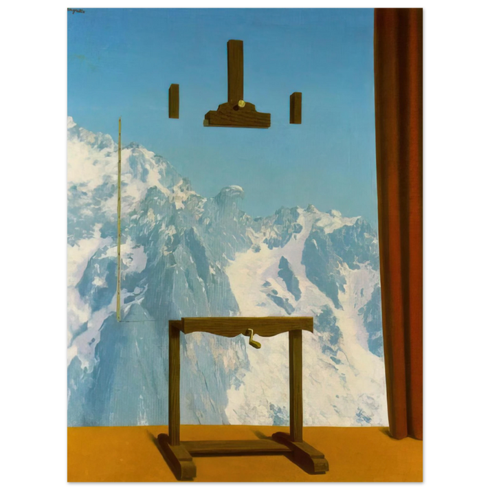 Rene Magritte - CALL OF PEAKS 1943 75x100 cm / 30x40inches Fine Art Poster