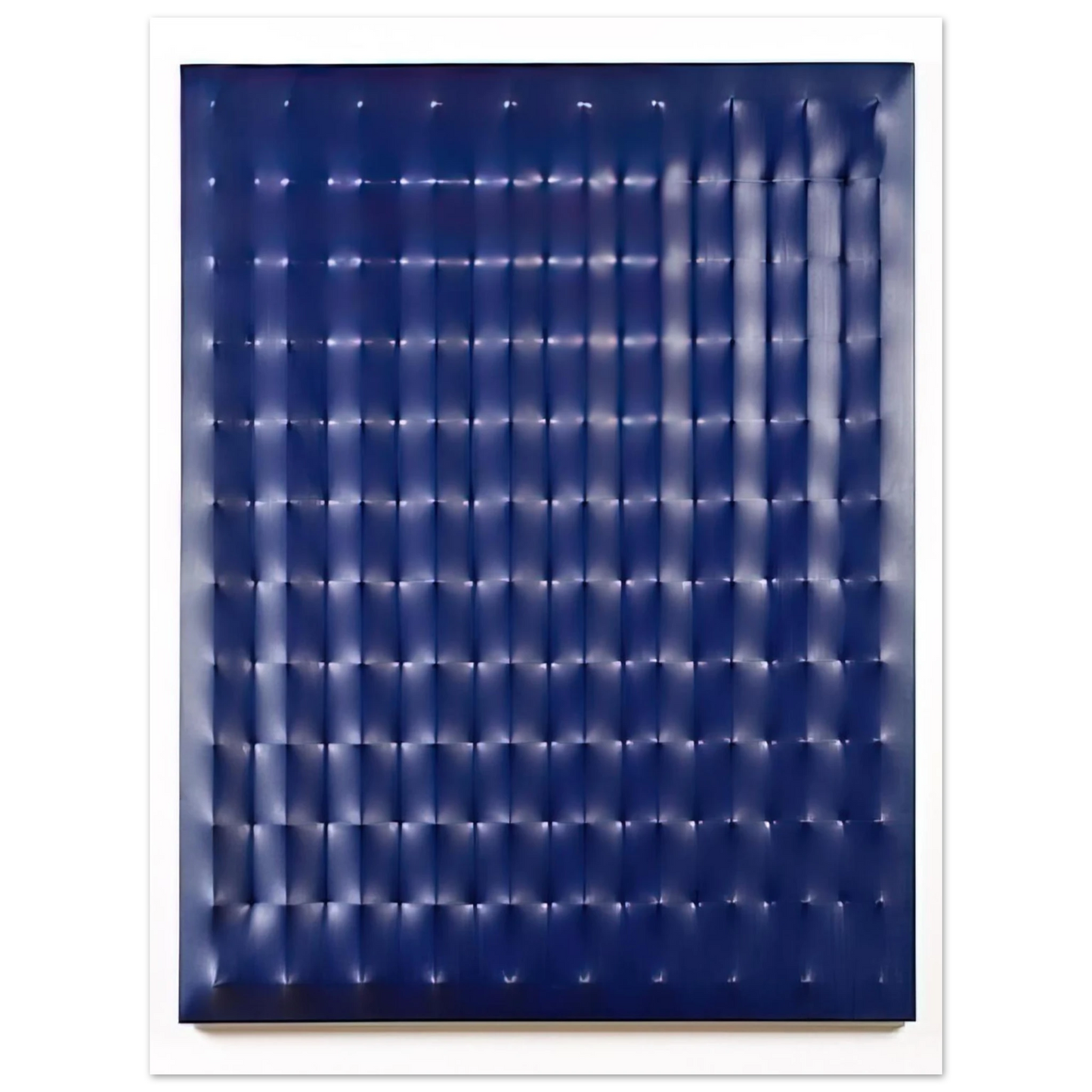 Enrico Castellani - Superficie Blu - 1979 Fine Art Poster - Default Title