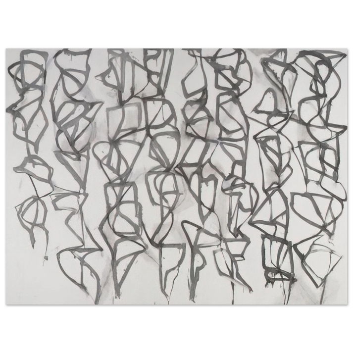 Brice Marden - Cold Mountain I Path - 1989 75x100 cm / 30x40inches Fine Art Poster