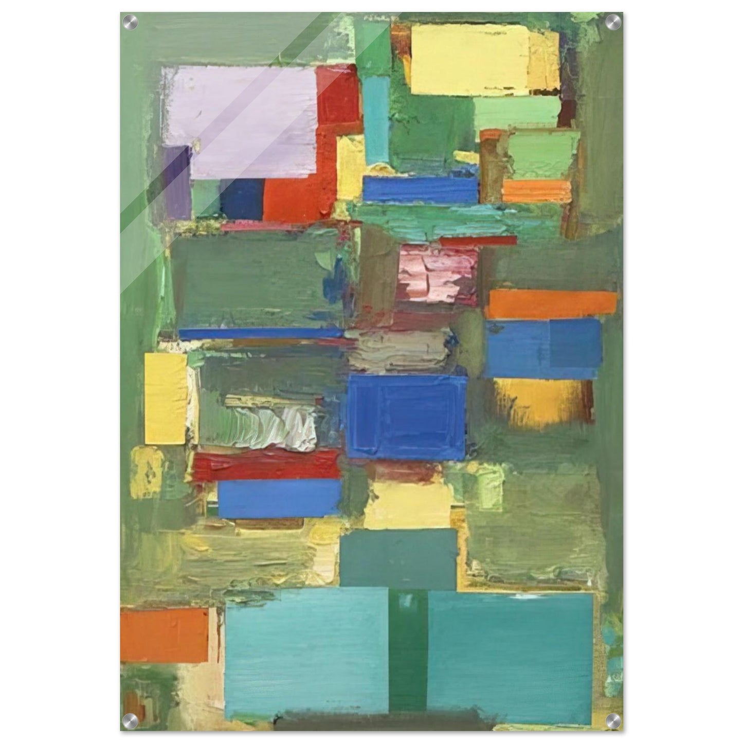 Morning Mist - Hans Hofmann Acrylic Print - 70x100 cm / 28x40″ inches
