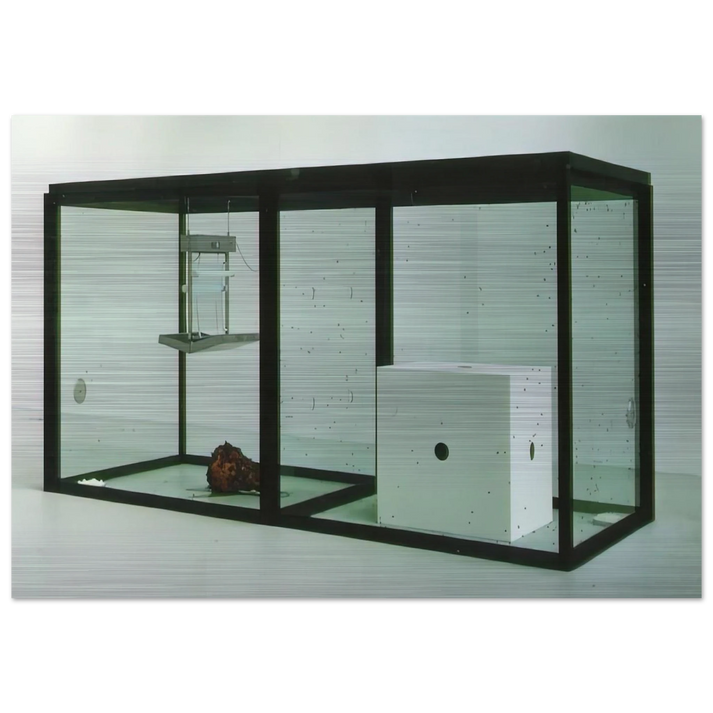 A THOUSAND YEARS - Damien Hirst Brushed Aluminum Print - 70x100 cm / 28x40 inches | Damien Hirst Aluminum Print | Damien Hirst Prints