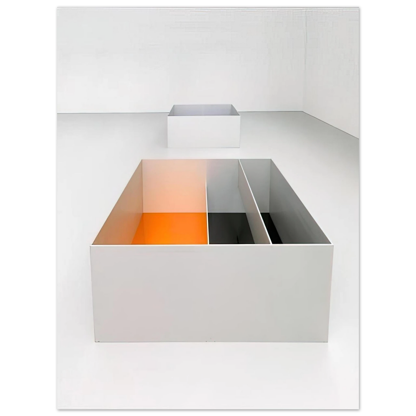 Donald Judd - Untitled 89-3 Menziken - 1989 Fine Art Poster - Default Title