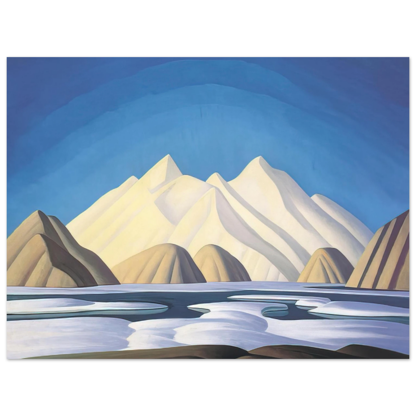 Lawren Harris - Baffin Island - 1931 Fine Art Poster - Default Title
