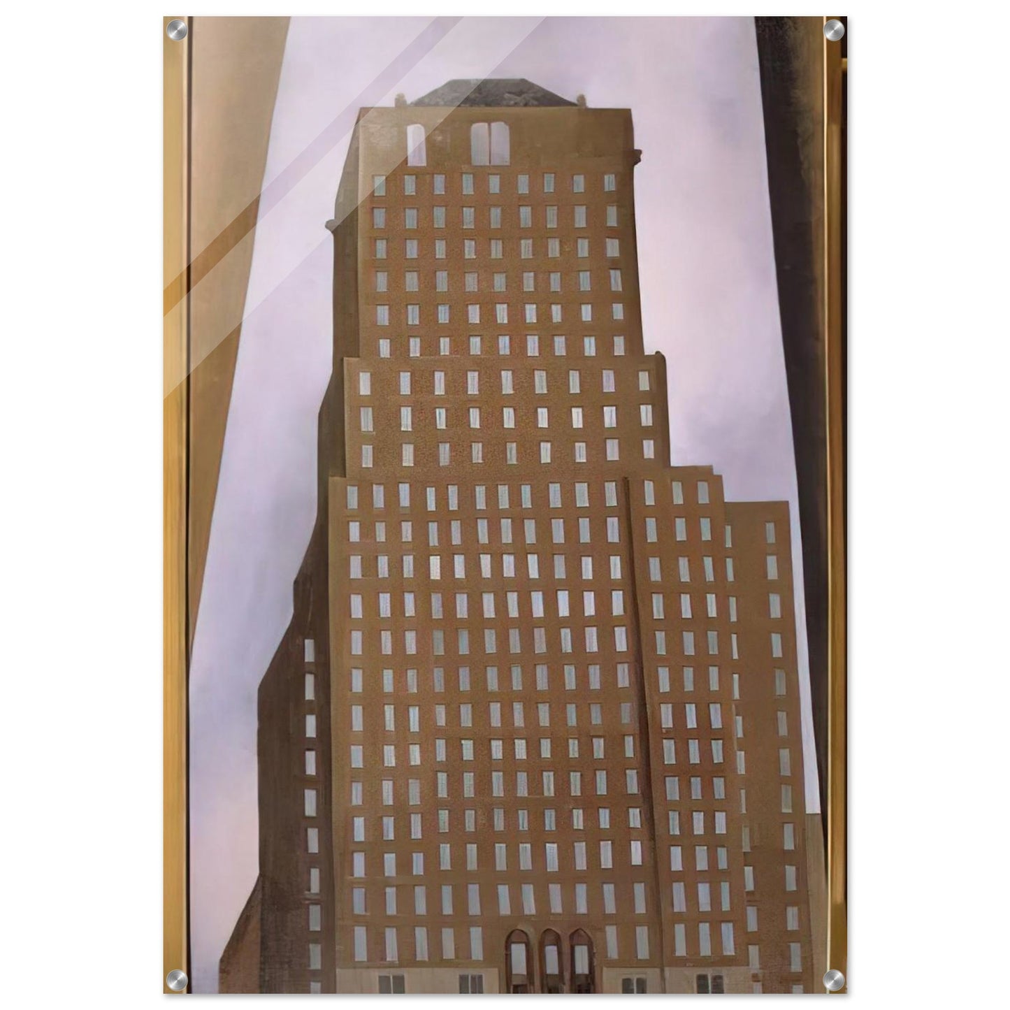 Shelton Hotel New York No. 1 - Georgia O'Keeffe Acrylic Print - 70x100 cm / 28x40″ inches