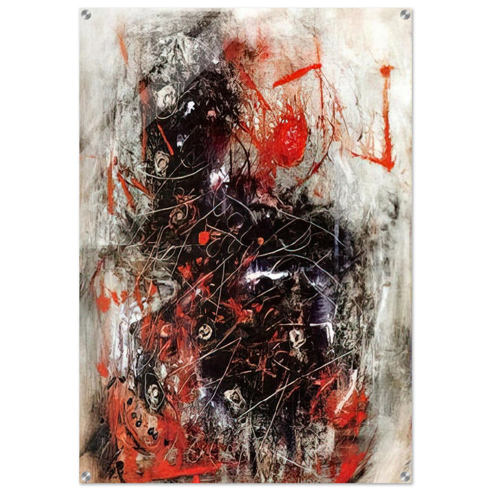 Oui, Oui, Oui - Tachisme - Wols Acrylic Print - 70x100 cm / 28x40″ inches | Wols Wall Art | Wols Prints