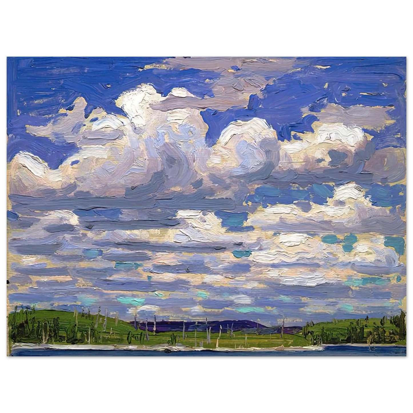 Tom Thomson - SUMMER DAY 1915 Fine Art Poster - Default Title