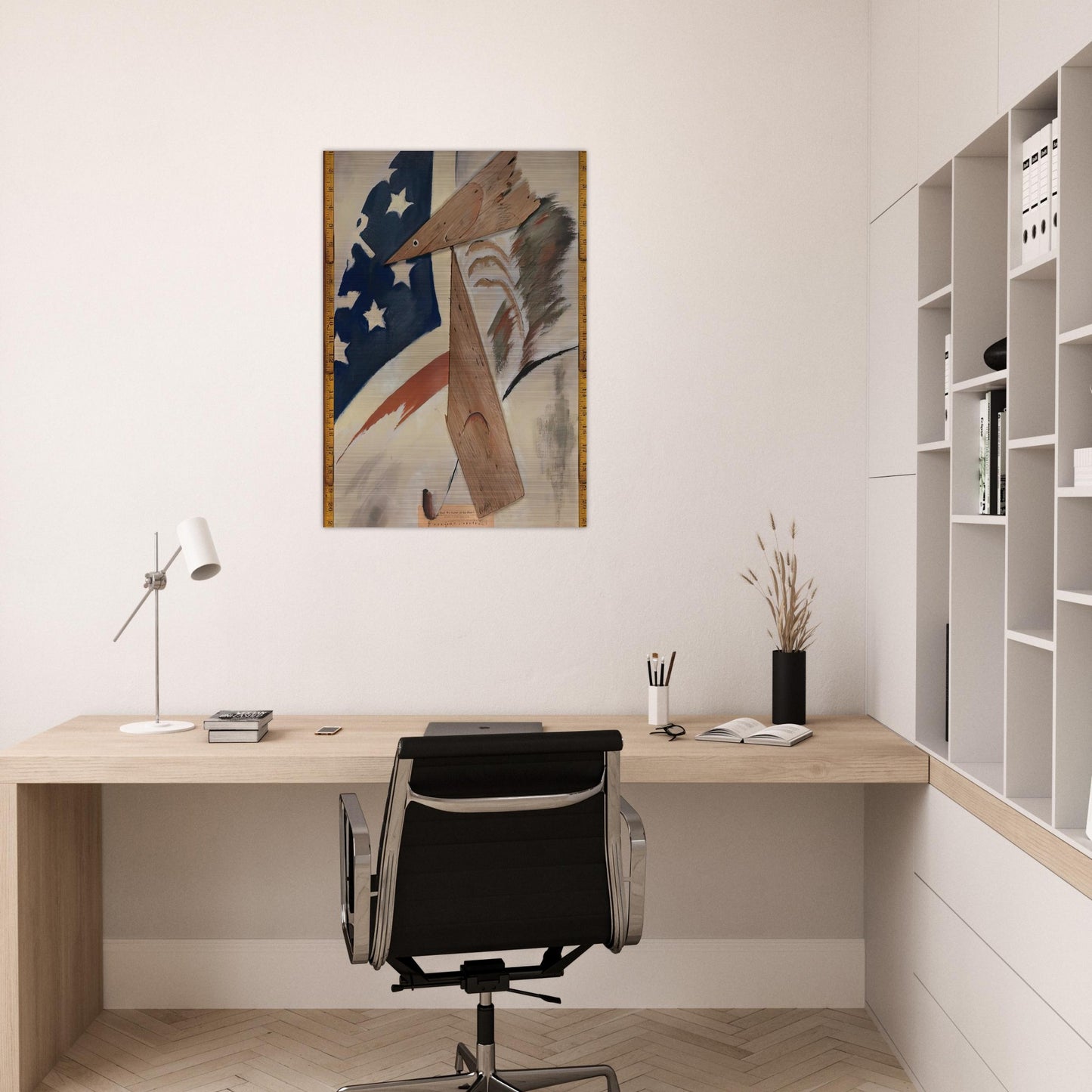 Portrait of Ralph Dusenberry - 1924 - Arthur Dove Brushed Aluminum Print - 70x100 cm / 28x40 inches | Arthur Dove Aluminum Print | Arthur Dove Prints