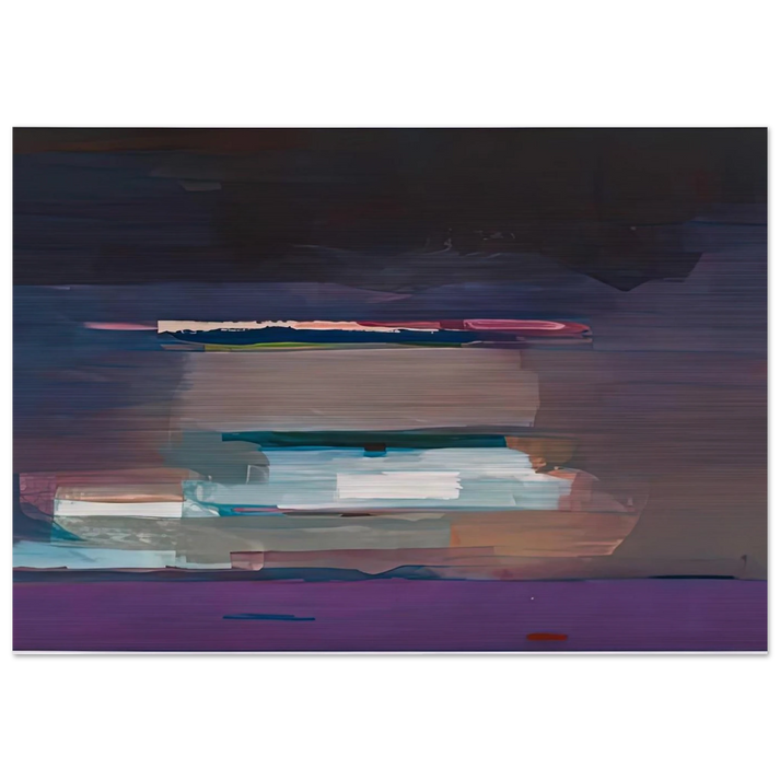 Viewpoint I, 1974- - Helen Frankenthaler Brushed Aluminum Print - 70x100 cm / 28x40 inches | Helen Frankenthaler Aluminum Print | Helen Frankenthaler Prints