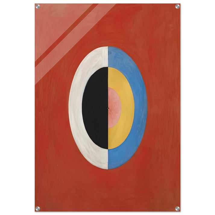 THE SWAN NO 17 1915 0 - Hilma af Klint Acrylic Print - 70x100 cm / 28x40″ inches