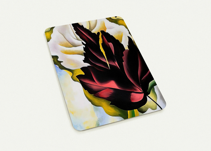 Pattern Leaves By Georgia O'Keeffe Pack of 10 Post Cards | Georgia O'Keeffe Post Cards | A6 (10.5 x 14.8 cm) - 4.1 x 5.8 inches