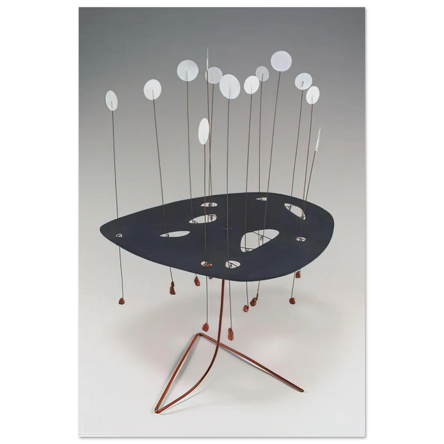 Alexander Calder - ASPEN 1948 Fine Art Poster - 75x100 cm / 30x40 inches