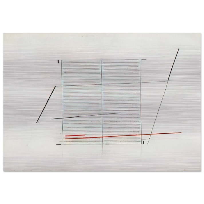 Acrilico K - 1979 - Bice Lazzari Brushed Aluminum Print - 70x100 cm / 28x40 inches | Bice Lazzari Aluminum Print | Bice Lazzari Prints