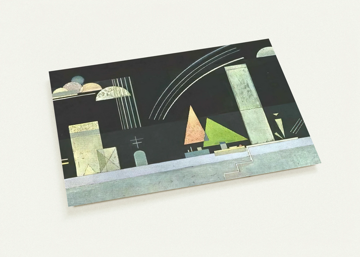 AT REST By Wassily Kandinsky Pack of 10 Post Cards | Wassily Kandinsky Post Cards | A6 (10.5 x 14.8 cm) - 4.1 x 5.8 inches