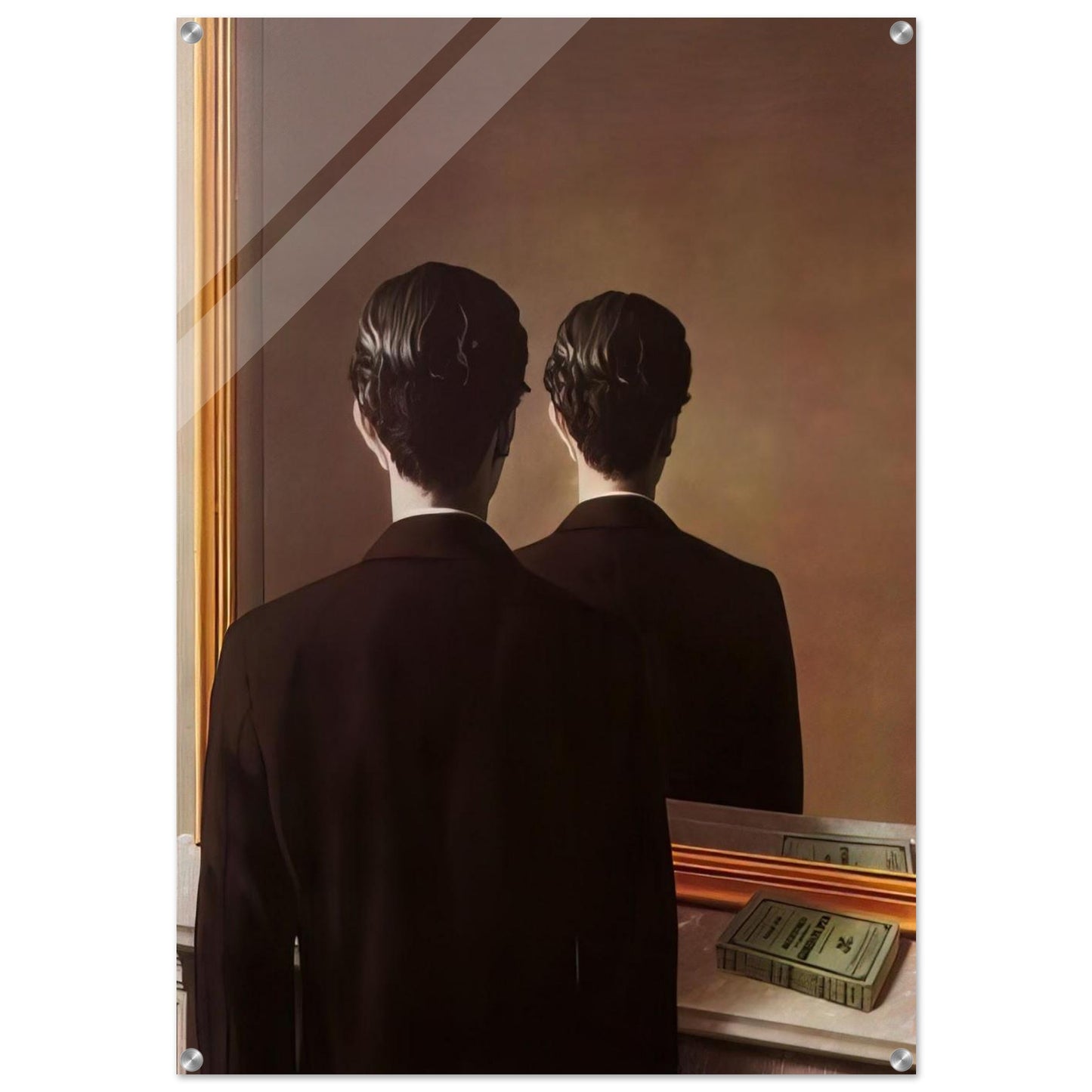 NOT TO BE REPRODUCED 1937 - Rene Magritte Acrylic Print - 70x100 cm / 28x40″ inches | Rene Magritte Wall Art | Rene Magritte Prints