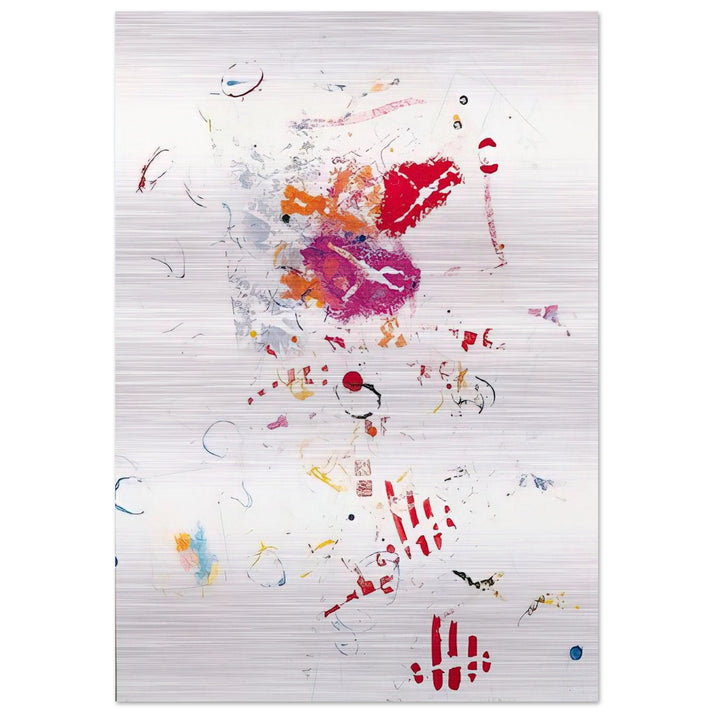 UNTITLED 1 - Alighiero Boetti Brushed Aluminum Print - 70x100 cm / 28x40 inches | Alighiero Boetti Aluminum Print | Alighiero Boetti Prints