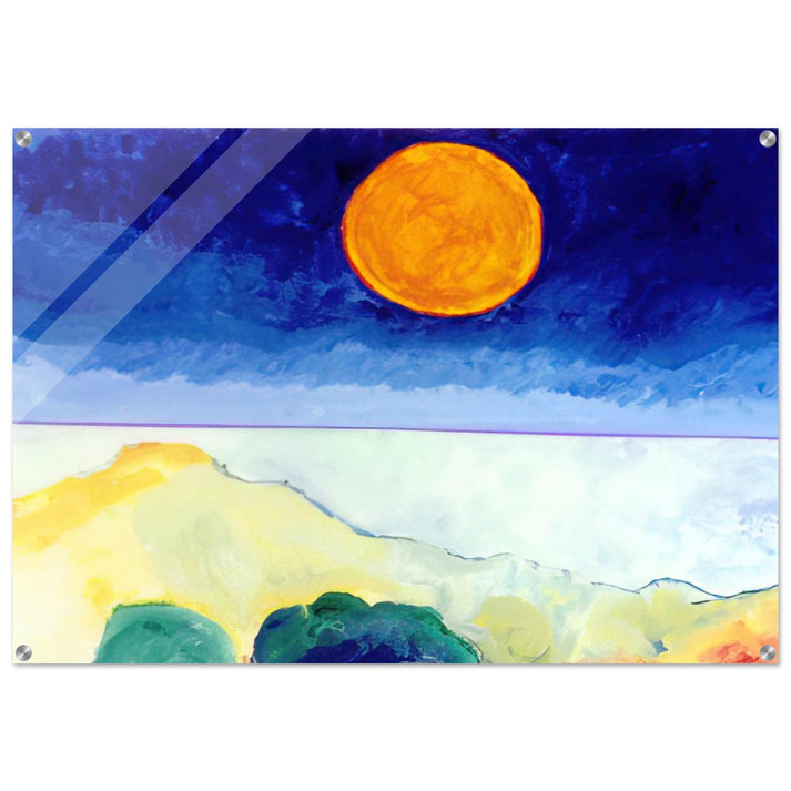 Paisagem - 2004 - Aldemir Martins Acrylic Print - 70x100 cm / 28x40″ inches