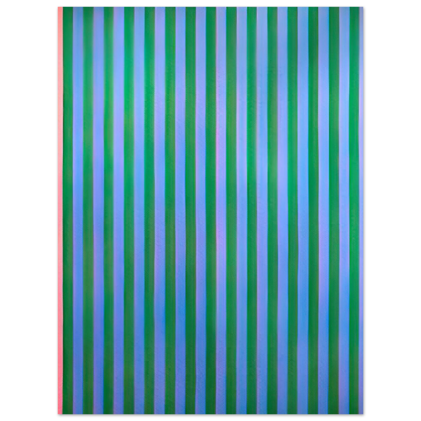 Gene Davis - Pink Stripe - 1960 Fine Art Poster - Default Title