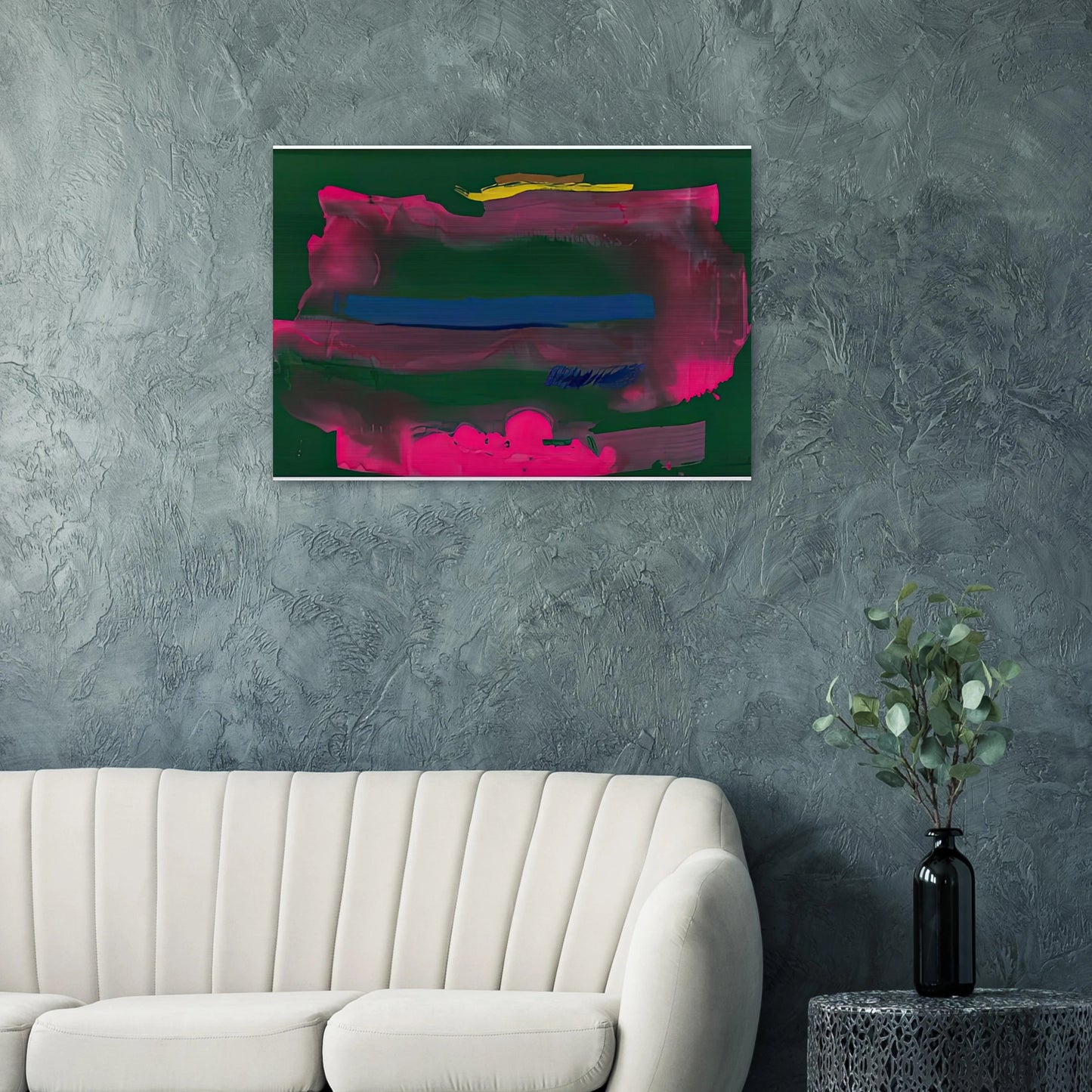 Reef, 1991- - Helen Frankenthaler Brushed Aluminum Print - 70x100 cm / 28x40 inches | Helen Frankenthaler Aluminum Print | Helen Frankenthaler Prints