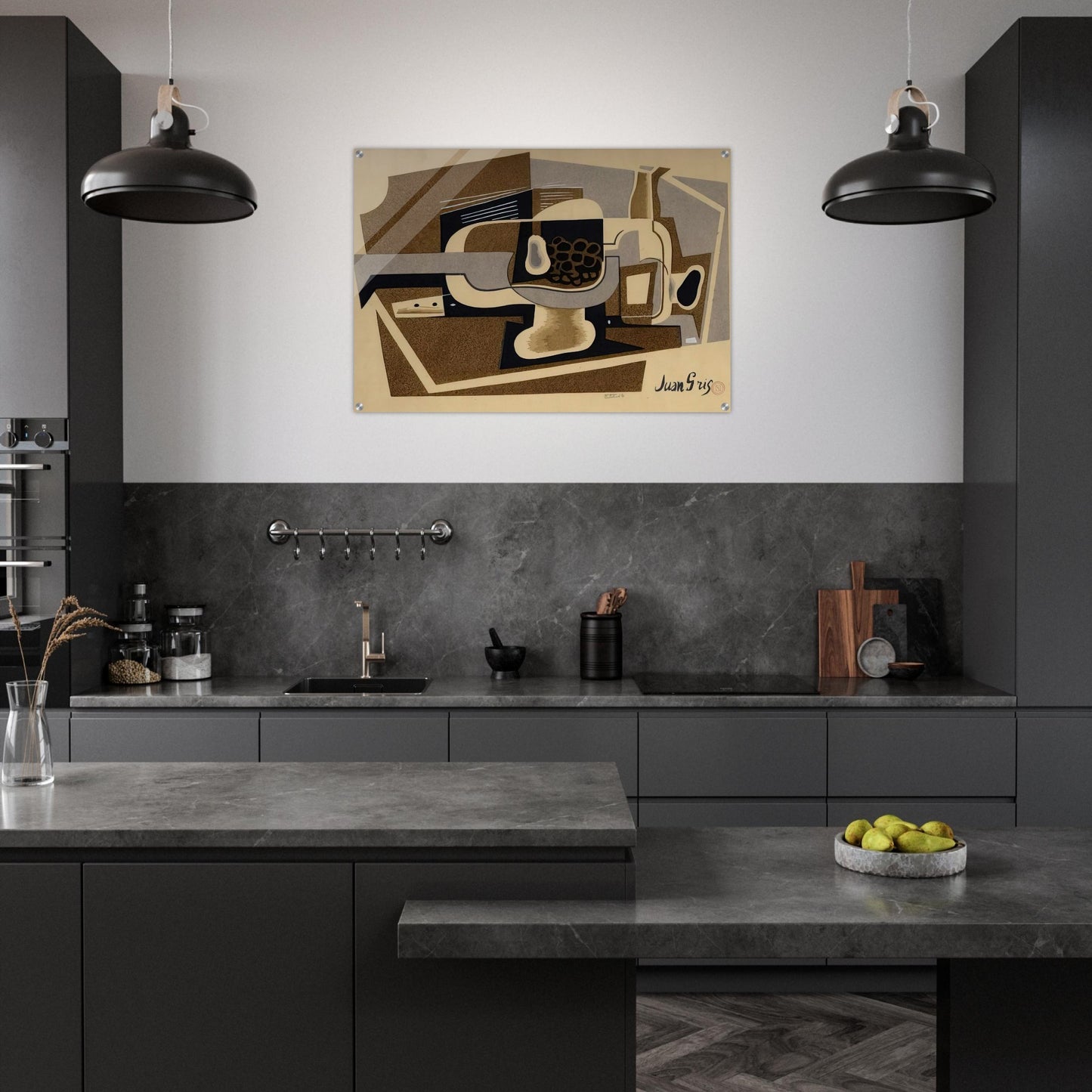 STILL LIFE 1922 - Juan Gris Acrylic Print - 70x100 cm / 28x40″ inches