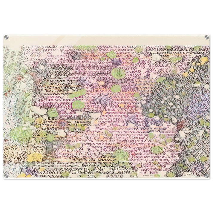 I PART OF SABINE D REGION SOUTHWEST MARE TRANQUILITATIS FROM LITHOGRAPHS BASED ON GEOLOGIC MAPS 1972 - Nancy Graves Acrylic Print - 70x100 cm / 28x40″ inches