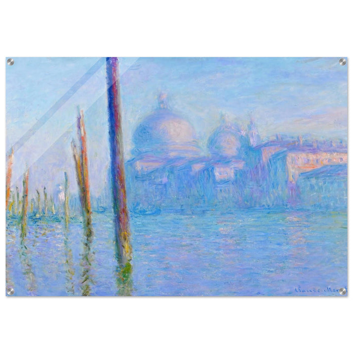 The Grand Canal, Venice - claude monet Acrylic Print - 70x100 cm / 28x40″ inches | claude monet Wall Art | claude monet Prints