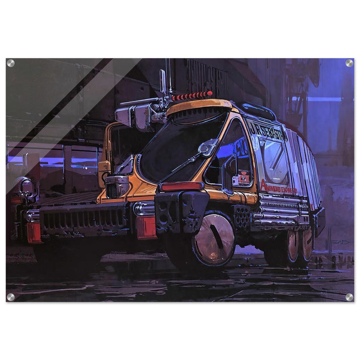 Syd Mead - Syd Mead Acrylic Print - 70x100 cm / 28x40″ inches