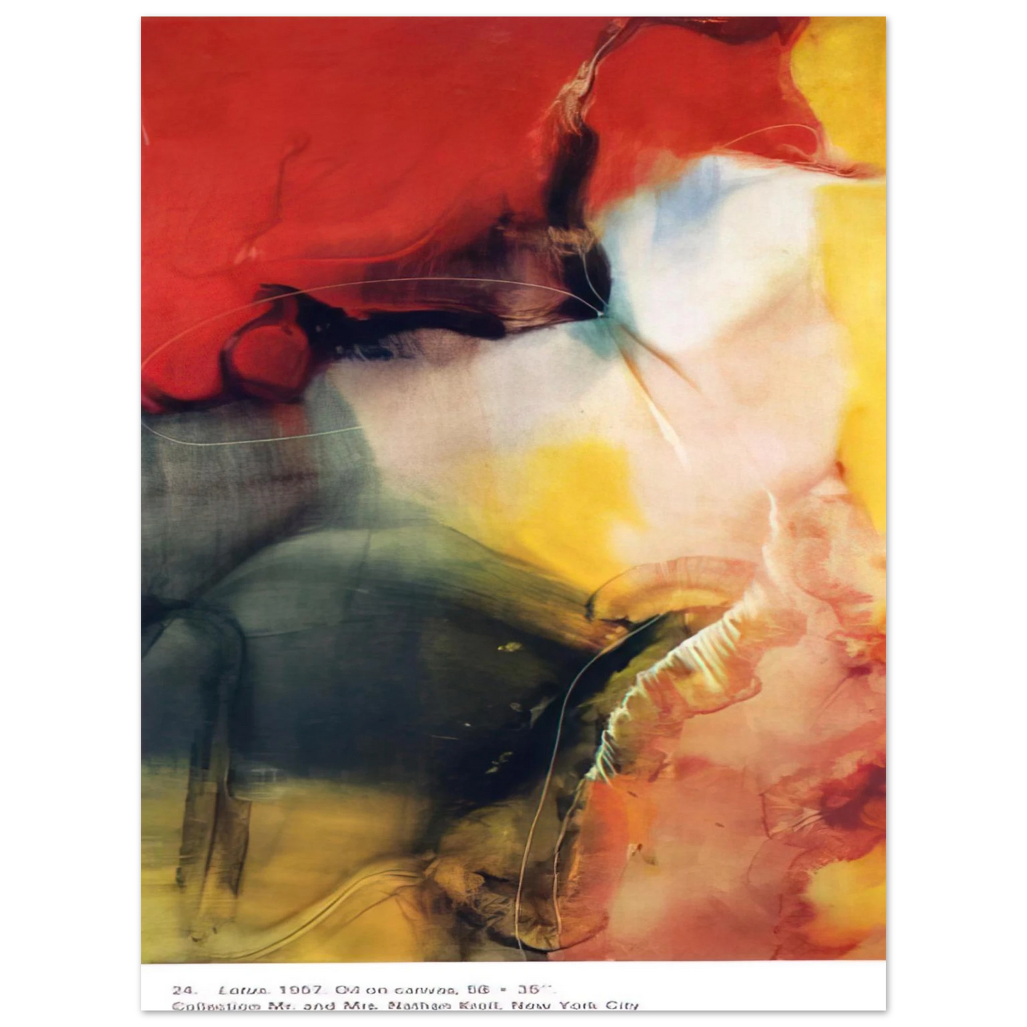 Paul Jenkins - Lotus Fine Art Poster - Default Title